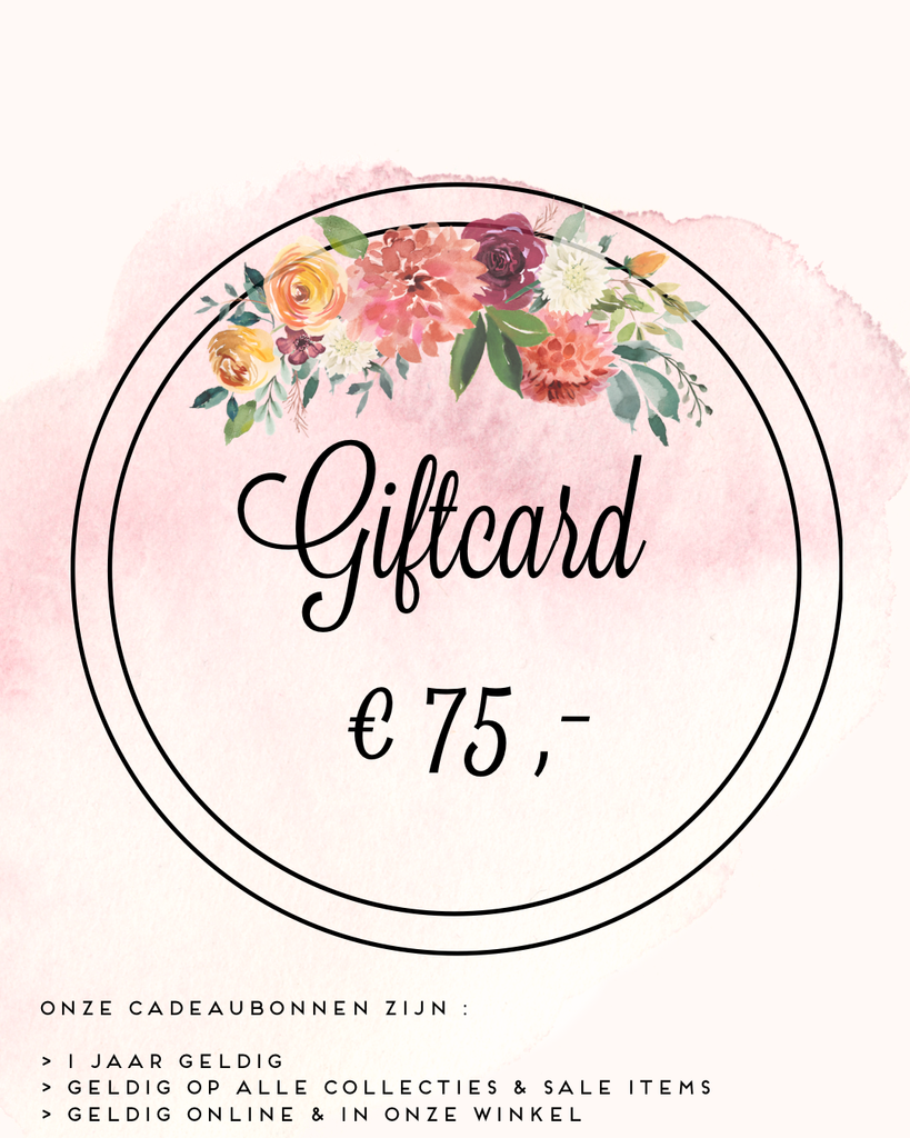 Giftcard 75€